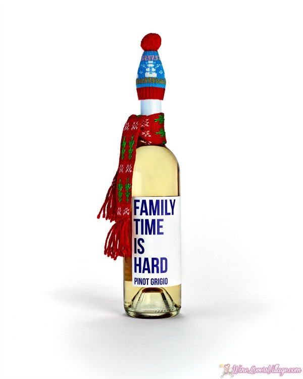 Just in time for the holidays, Family Time is Hard Pinot Grigio.