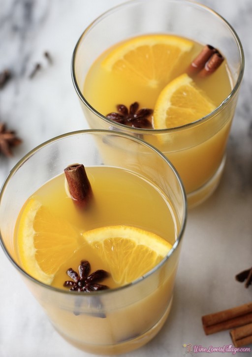 Orange Cinnamon Blossom Wine Cocktail Recipes