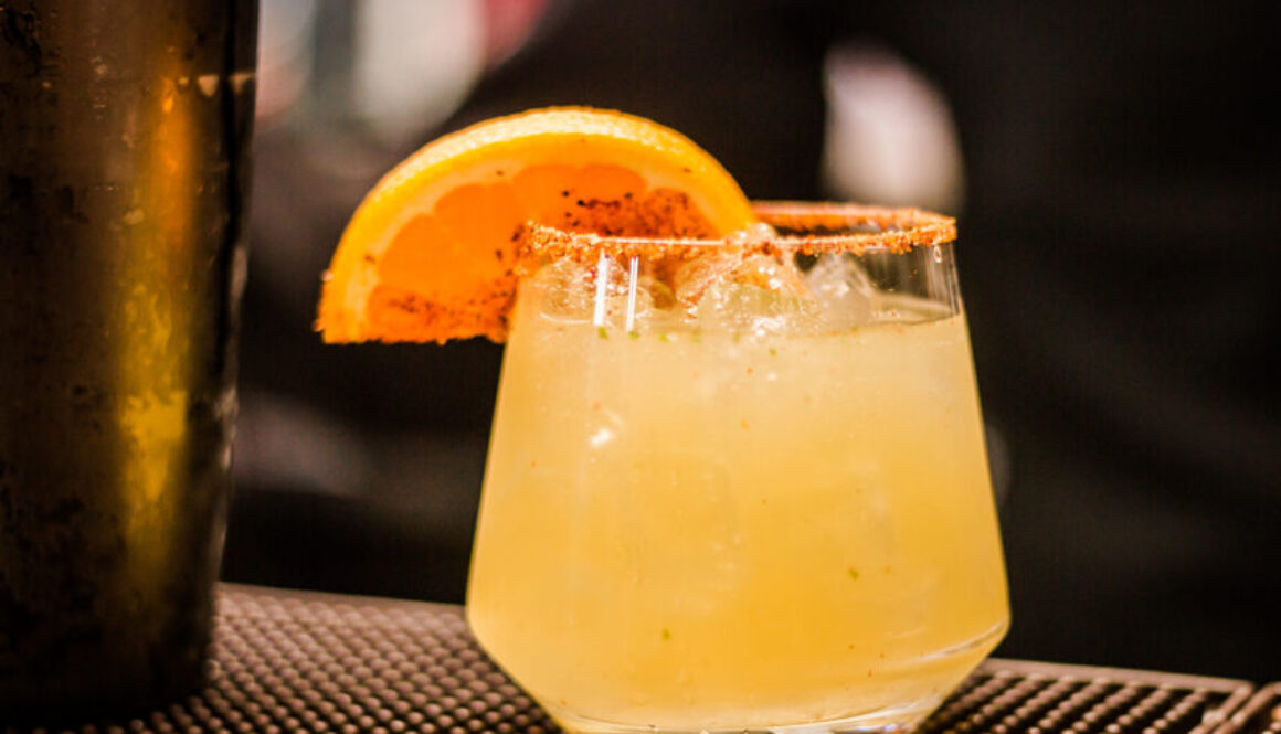 Travel the world and order from JW Marriott Cancun's more than 150 margarita menu including this mezcalina.