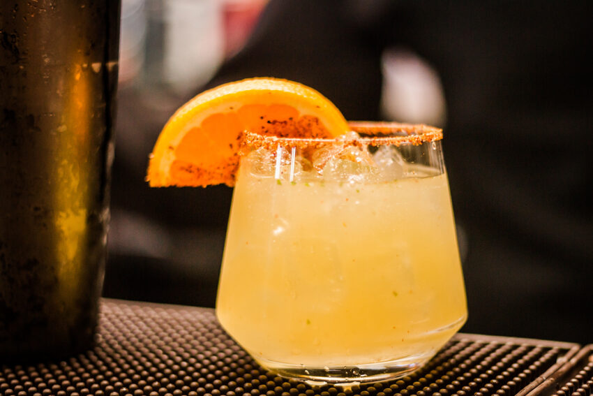 Travel the world and order from JW Marriott Cancun's more than 150 margarita menu including this mezcalina.