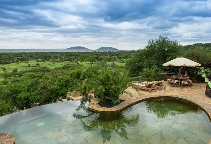 ol Donyo Lodge is located on over 111,000 hectares of private land in the heart of the Chyulu Hills, set between Kenya’s Tsavo and Amboseli National Parks